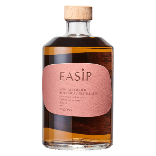 Easip Woods - alkoholfreier Whisky - Malt and Barks 0,5l