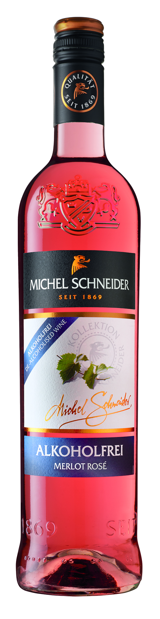 Michel Schneider - Merlot Rosé -  alkoholfrei 0,75l