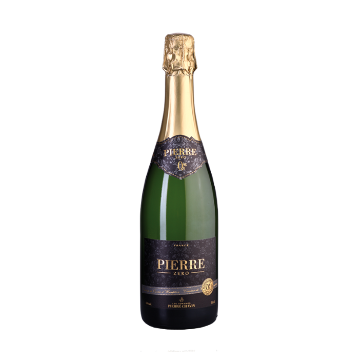 Pierre Zero 0% - alkoholfreier Sekt/Schaumwein - Blanc de Blancs - Chardonnay 0,75l