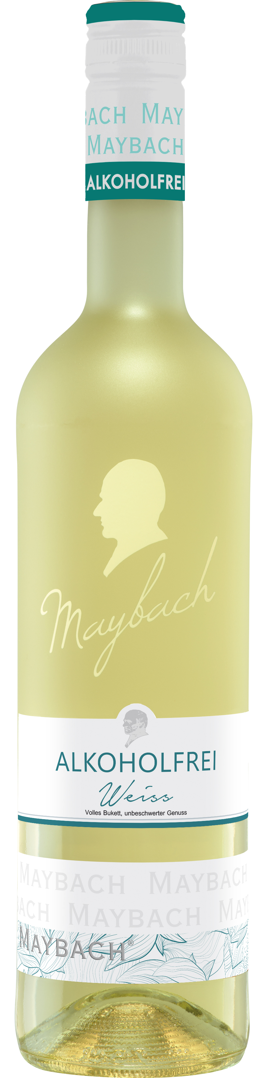 Maybach - WEISS - alkoholfreier Weißwein 0,75l
