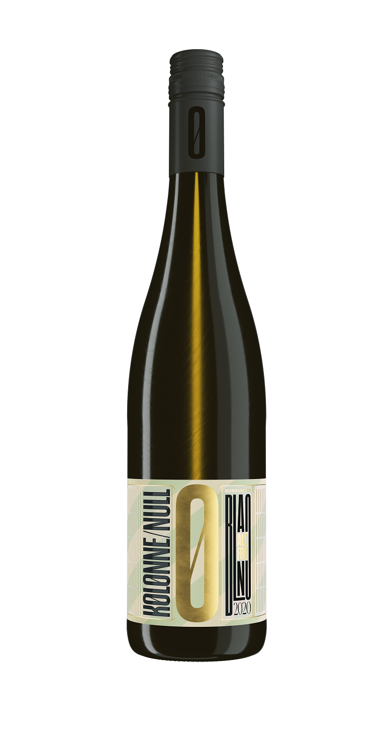Kolonne Null Burgunder Blanc 2020 - alkoholfreier Wein 0,75l